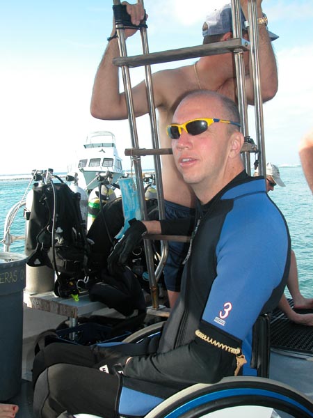 Cayman Brac Divers With Disabilities 2006