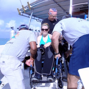 Cozumel Divers With Disabilities 2009