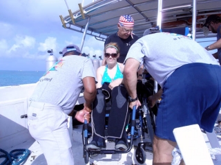 Cozumel Divers With Disabilities 2009