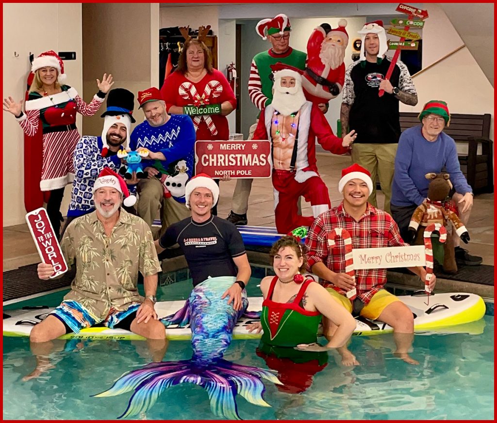 A-1 Scuba Team Holiday Photo