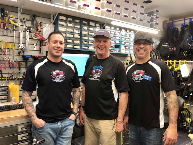 Service Techs Shane, Bill, Brian